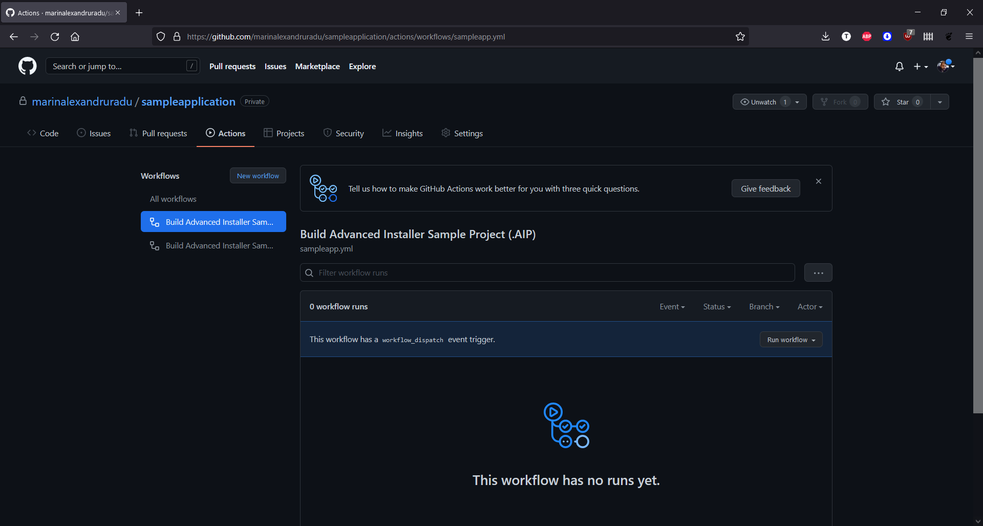 GitHub Actions Saved GitHub Actions Saved