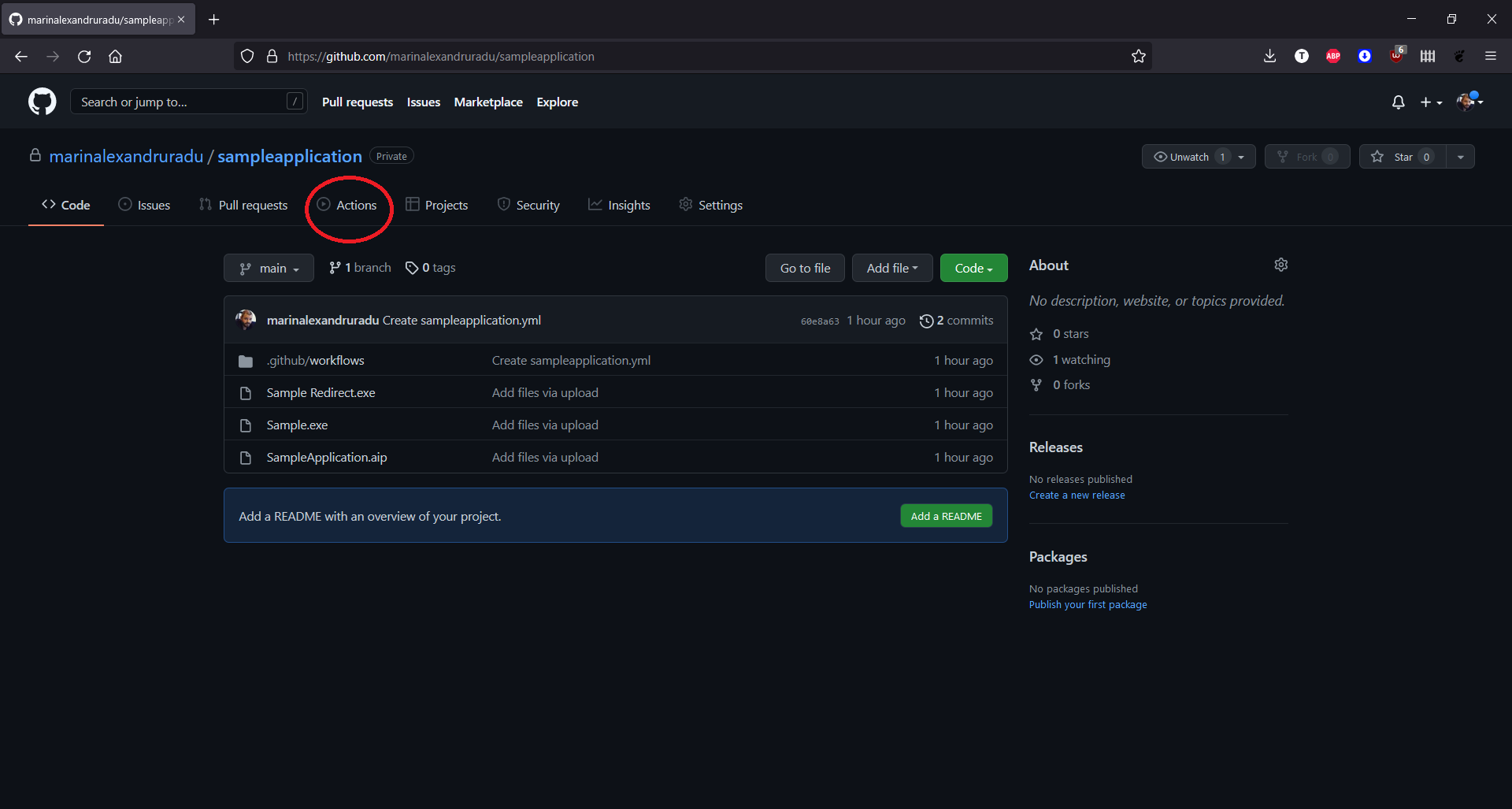 GitHub Actions GitHub Actions