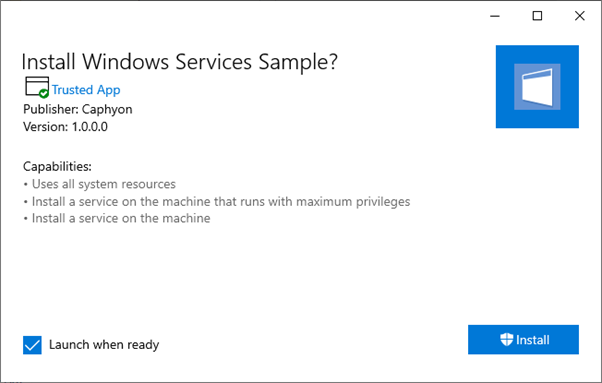 MSIX Install GUI MSIX Install GUI