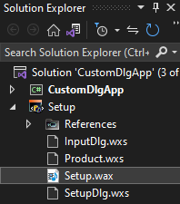 Solution Explorer Solution Explorer